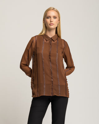 Blusa Marrón Lara