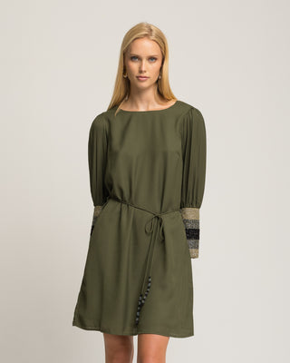 Vestido caqui Carla
