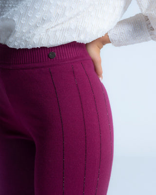 Pantalón punto fucsia Mariana
