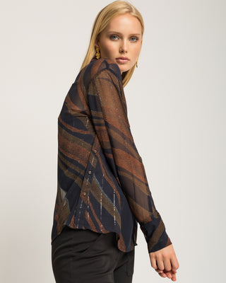 Blusa estampado rayas Celene