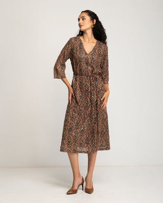 Vestido midi elegante Eliora