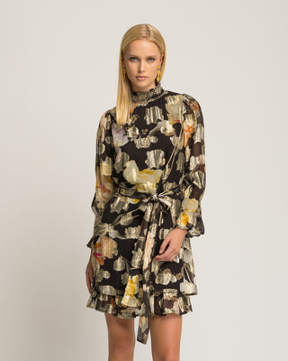 Vestido corto manga larga Samara