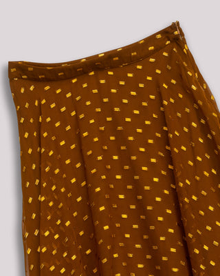 Falda larga camel Sintra