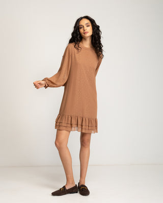 Vestido corto fluido Luanda