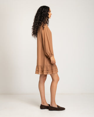 Vestido corto fluido Luanda