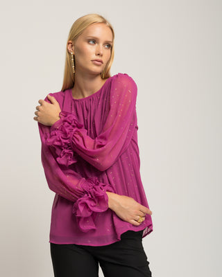 Blusa fucsia Luanda