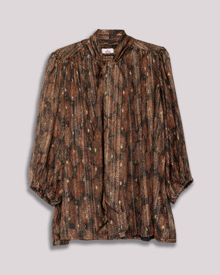 Blusa cuello lazo Eteria