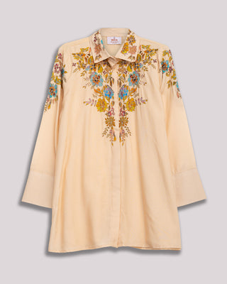 Camisa estampada flores Bani