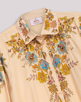 Camisa estampada flores Bani