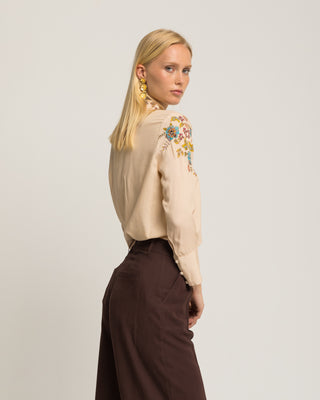 Camisa estampada flores Bani