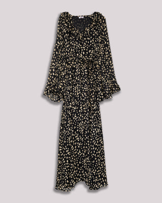 Vestido largo lunares Calista
