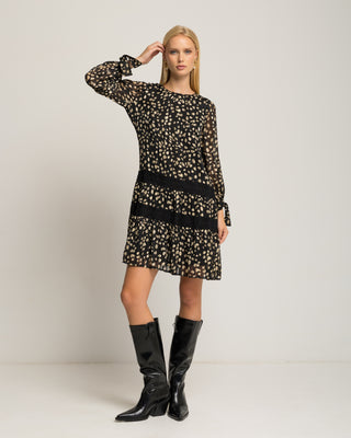 Vestido lunares corto Calista