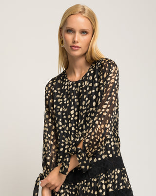 Vestido lunares corto Calista