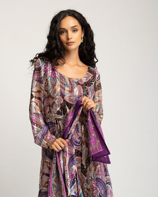 Vestido largo vuelo Olena