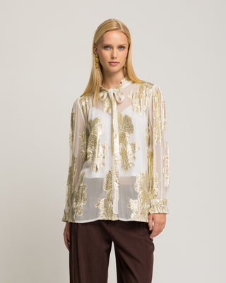 Blusa blanca mujer Senia