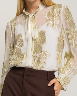 Blusa blanca mujer Senia