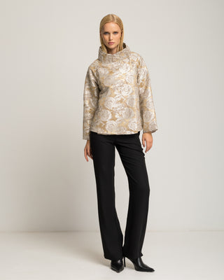 Chaqueta jacquard Lumena
