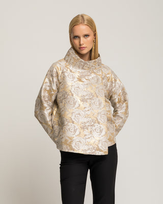 Chaqueta jacquard Lumena