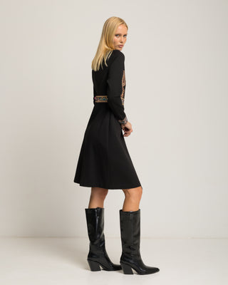 Vestido midi bordado Coppola