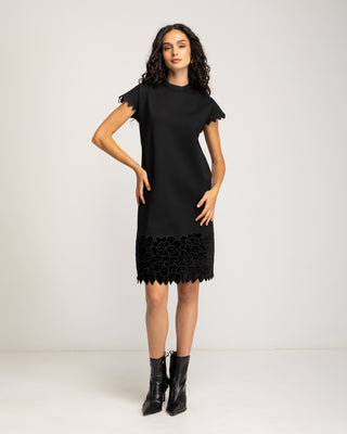 Vestido corto bordados Brenna