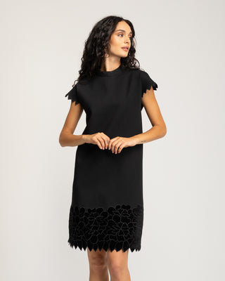 Vestido corto bordados Brenna