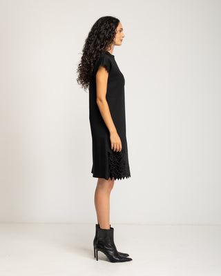 Vestido corto bordados Brenna