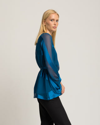 Blusa satinada Valeska