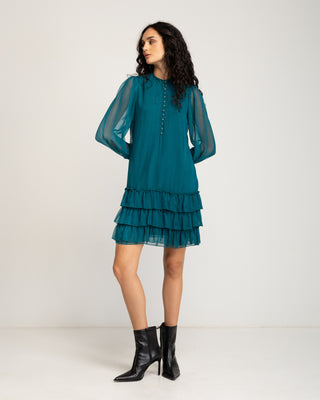 Vestido corto tul Orea