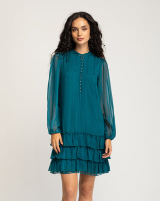 Vestido corto tul Orea