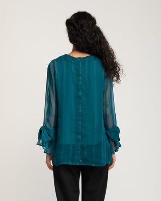 Blusa fluida lazo Orea