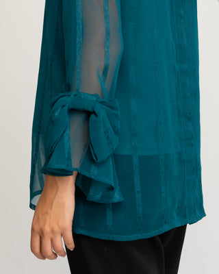 Blusa fluida lazo Orea