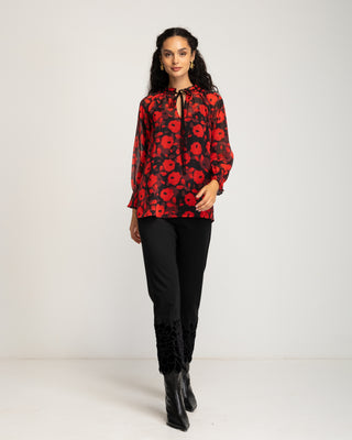 Blusa estampado flores Milena