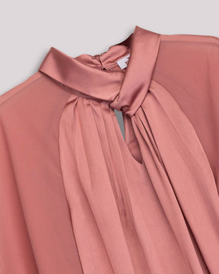 Blusa satinada rosa Marmara