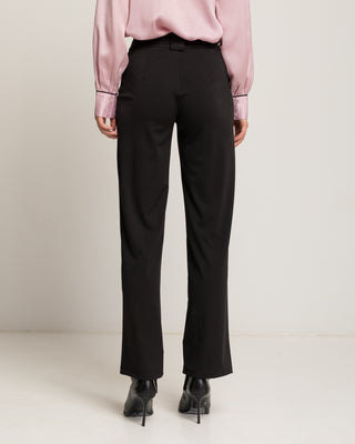Pantalón recto negro Vaniare