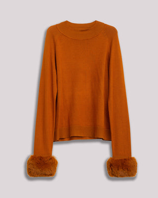 Jersey punto fino camel Miranda