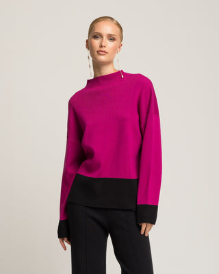 Jersey punto bicolor Dalia