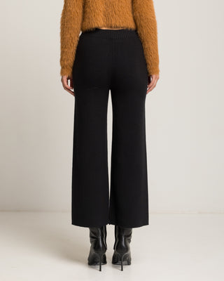 Pantalón de punto negro Dalia
