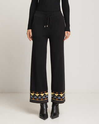 Pantalón punto bordados Alisea