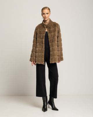 Chaqueta de pelo visón Celestia