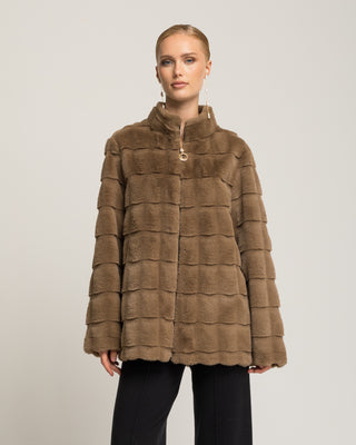 Chaqueta de pelo visón Celestia