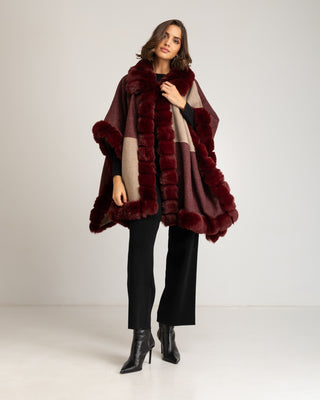Poncho bicolor Egea