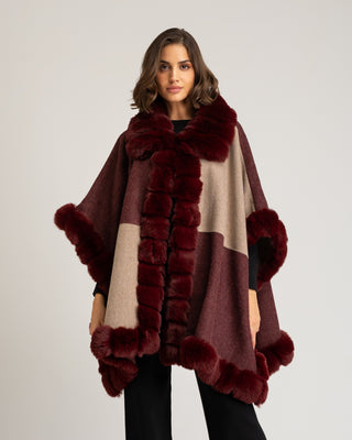 Poncho bicolor Egea