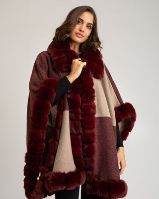Poncho bicolor Egea