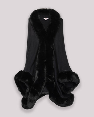Poncho negro Irina