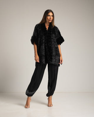 Poncho Negro Verona