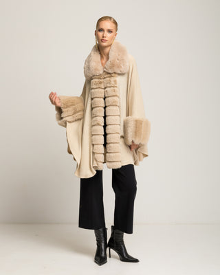 Poncho beige Gia
