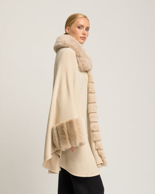 Poncho beige Gia