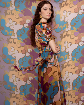 Vestido Largo Vuelo Orla