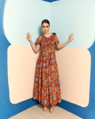 Vestido Rojo Escote Bardot Lagos