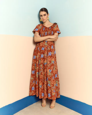 Vestido Rojo Escote Bardot Lagos